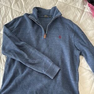 Polo Ralph Lauren blue quarter zip